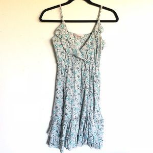 Forever 21 butterfly wrap dress